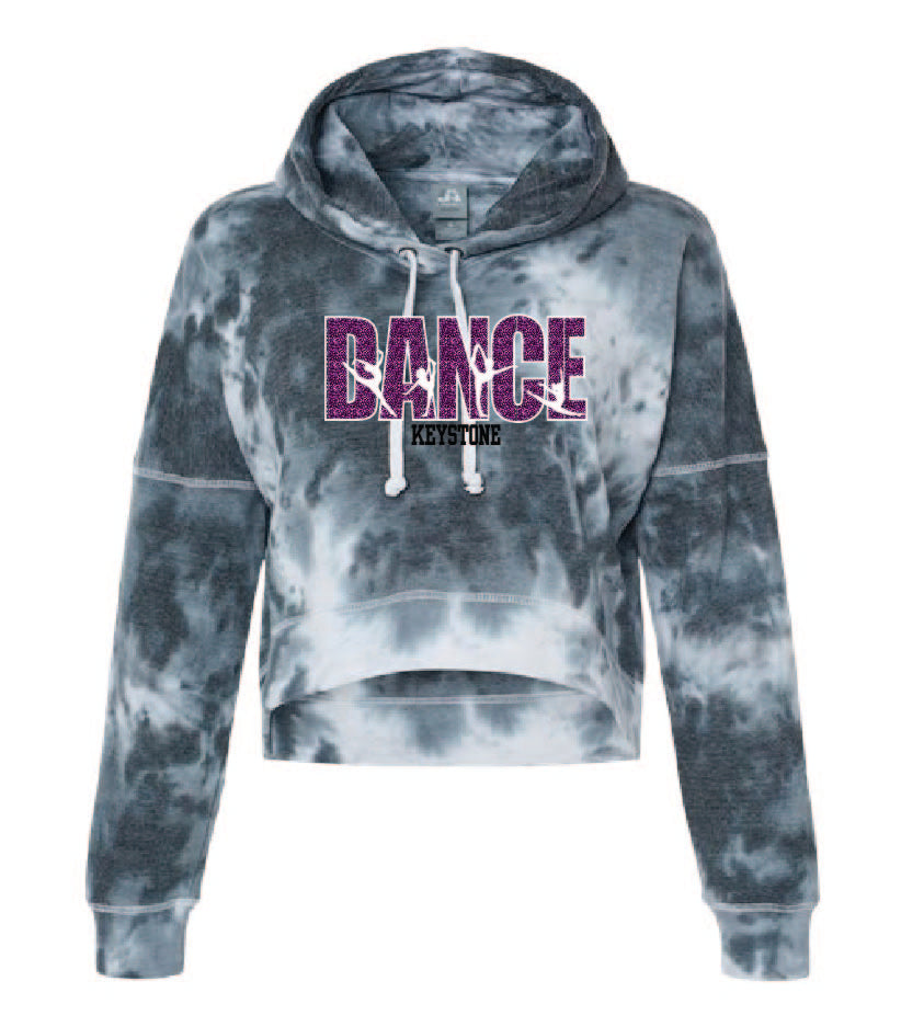 Keystone Dance Team tie dye hoodie