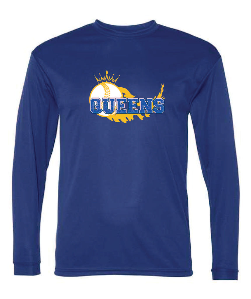 Queens Softball Long Sleeve Performance Wear