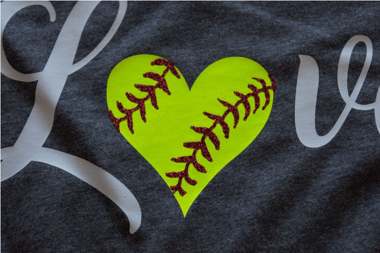 Love Softball -- Deep Heather