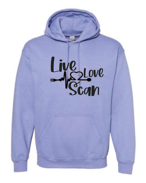 Live Love Scan Hoodie