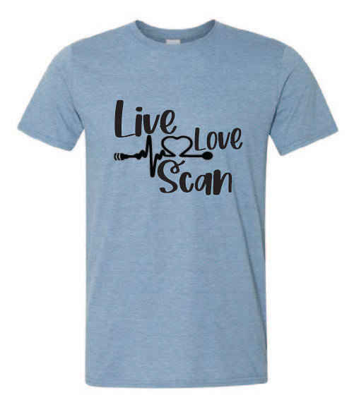 Live Love Scan Tshirt