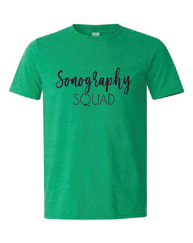 Sonography squad tshirt design 2