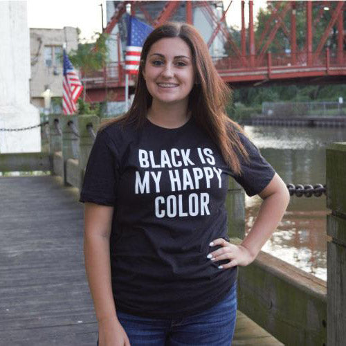 Black is my Happy Color -- Heather Black