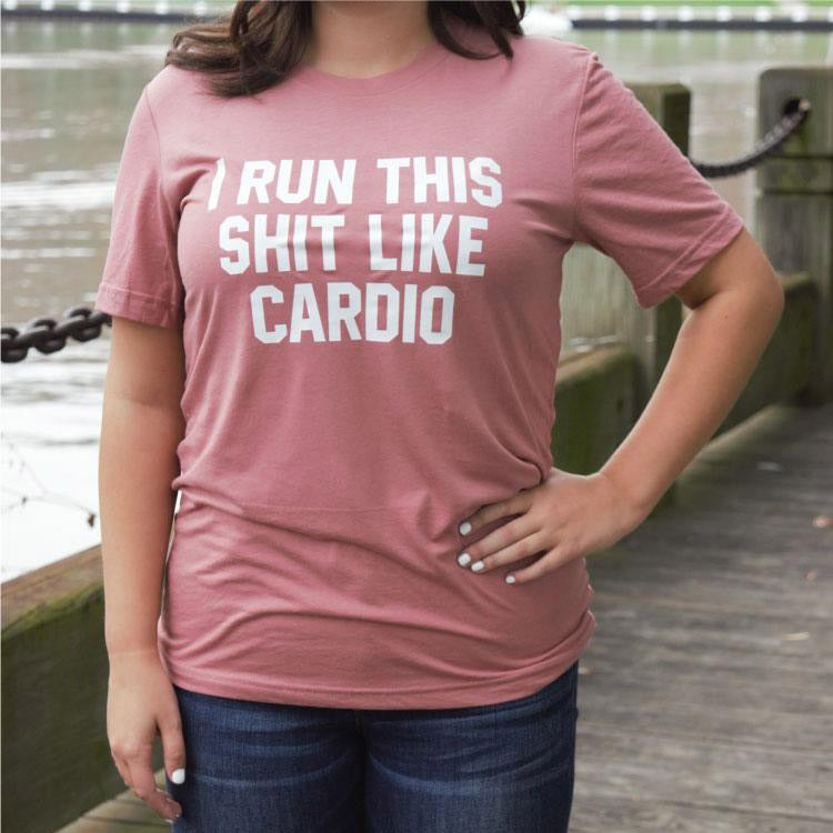 Run Like Cardio -- Mauve