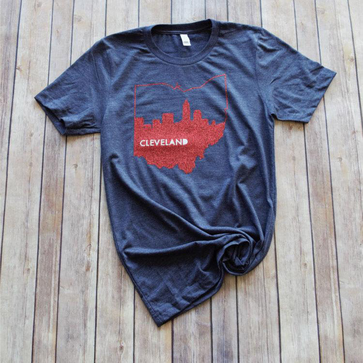 Indians Skyline -- Navy