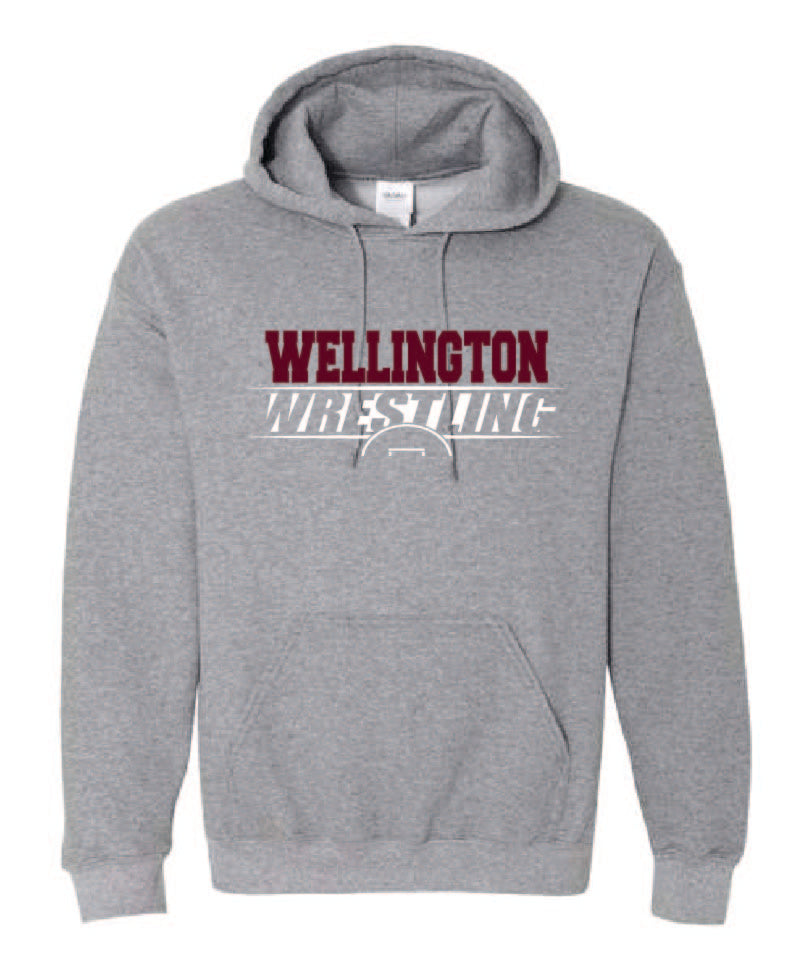 Wellington Wrestling Spirit wear hoodie