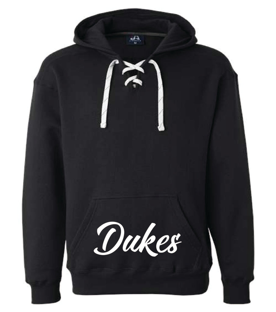 Black Shoestring Dukes Hoodie