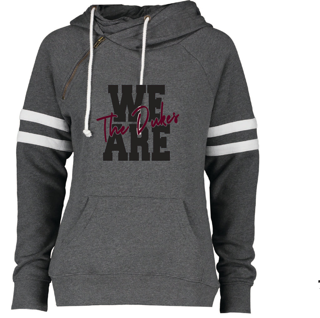We are the Dukes Gray side zip hoodie