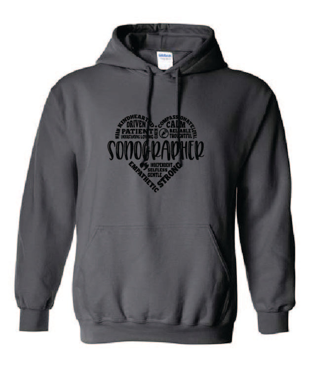 Heart Sonography Hoodie
