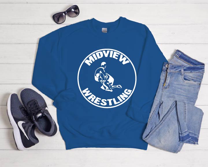 Midview Wrestling Crew Neck Sweatshirt