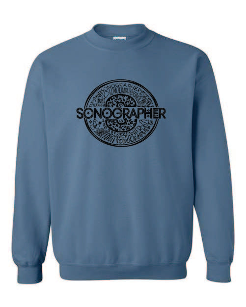 Circle Sonographer Crew Sweatshirt