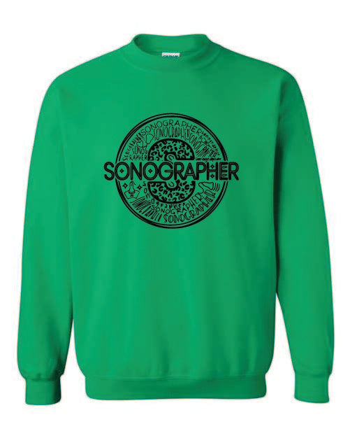 Circle Sonographer Crew Sweatshirt