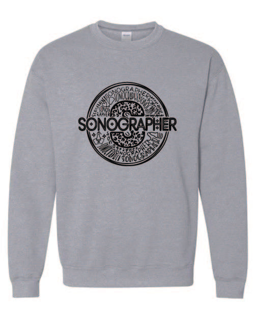 Circle Sonographer Crew Sweatshirt