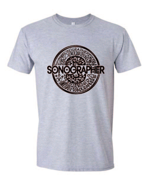 Circle Sonographer Tshirt