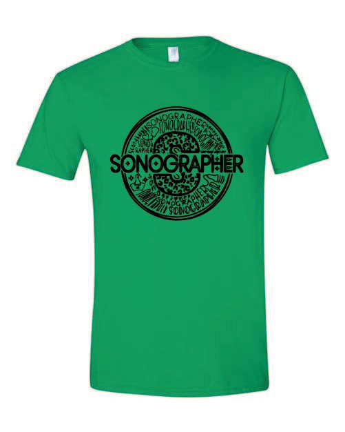 Circle Sonographer Tshirt