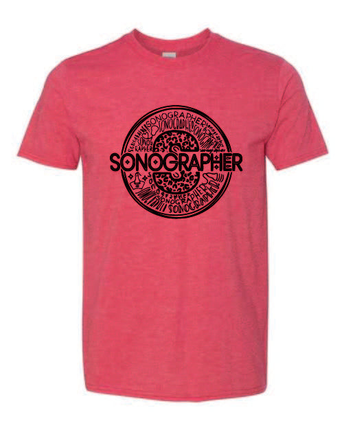Circle Sonographer Tshirt
