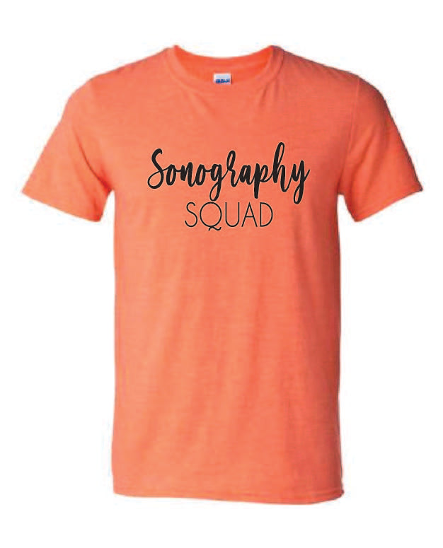 Sonography squad tshirt design 2